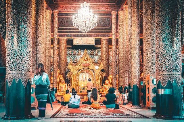 实拍缅甸最豪的佛塔，因公共区域太大成为游客聊天的广场