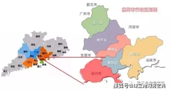 惠州市经济总量_惠州市地图