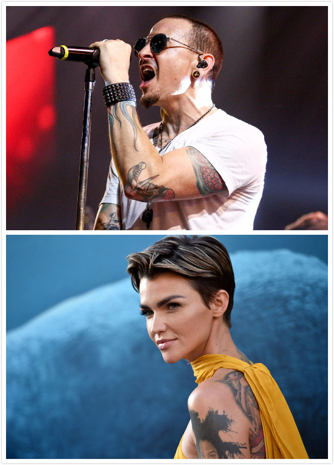 20)是林肯公园主唱chester bennington的45岁生忌和ruby rose 的35岁