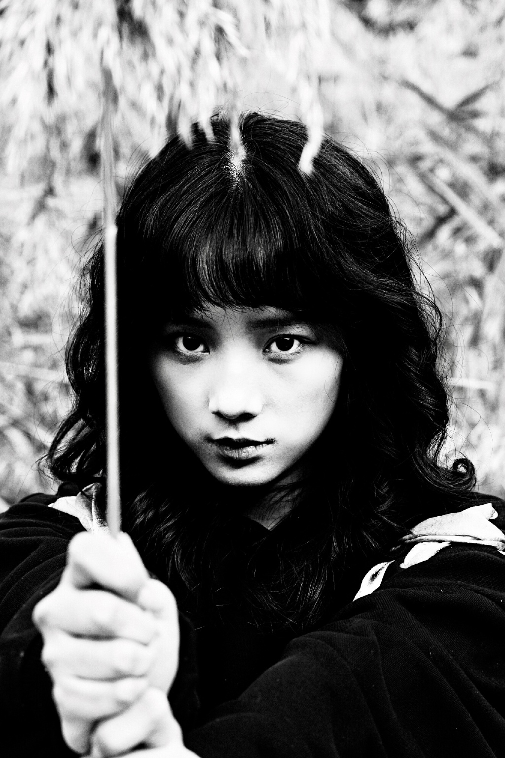 野生少女,不一样的摄影师和少女