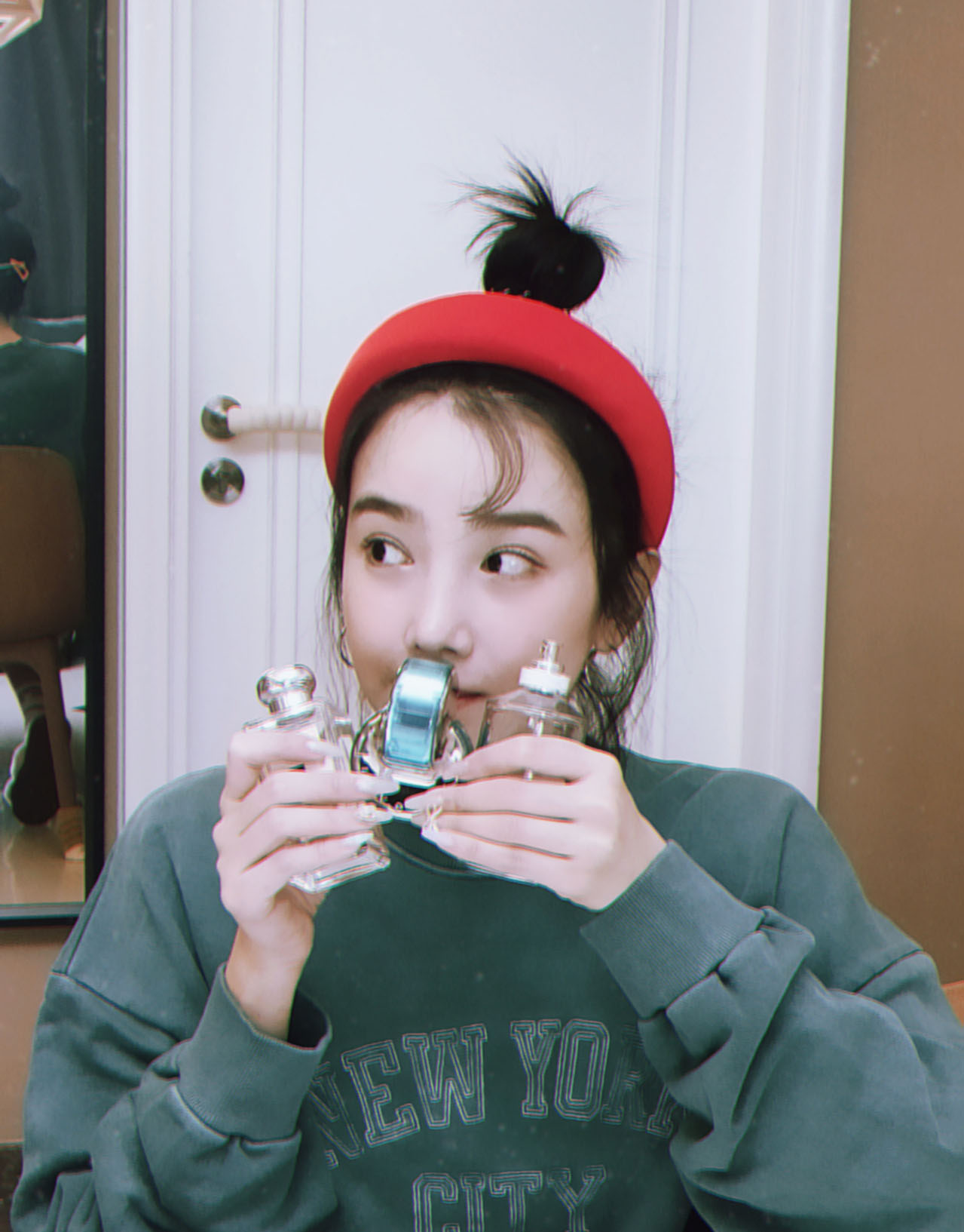 原创今年的发型流行饺子堆堆简单时髦显脸小杨幂杨采钰都喜欢