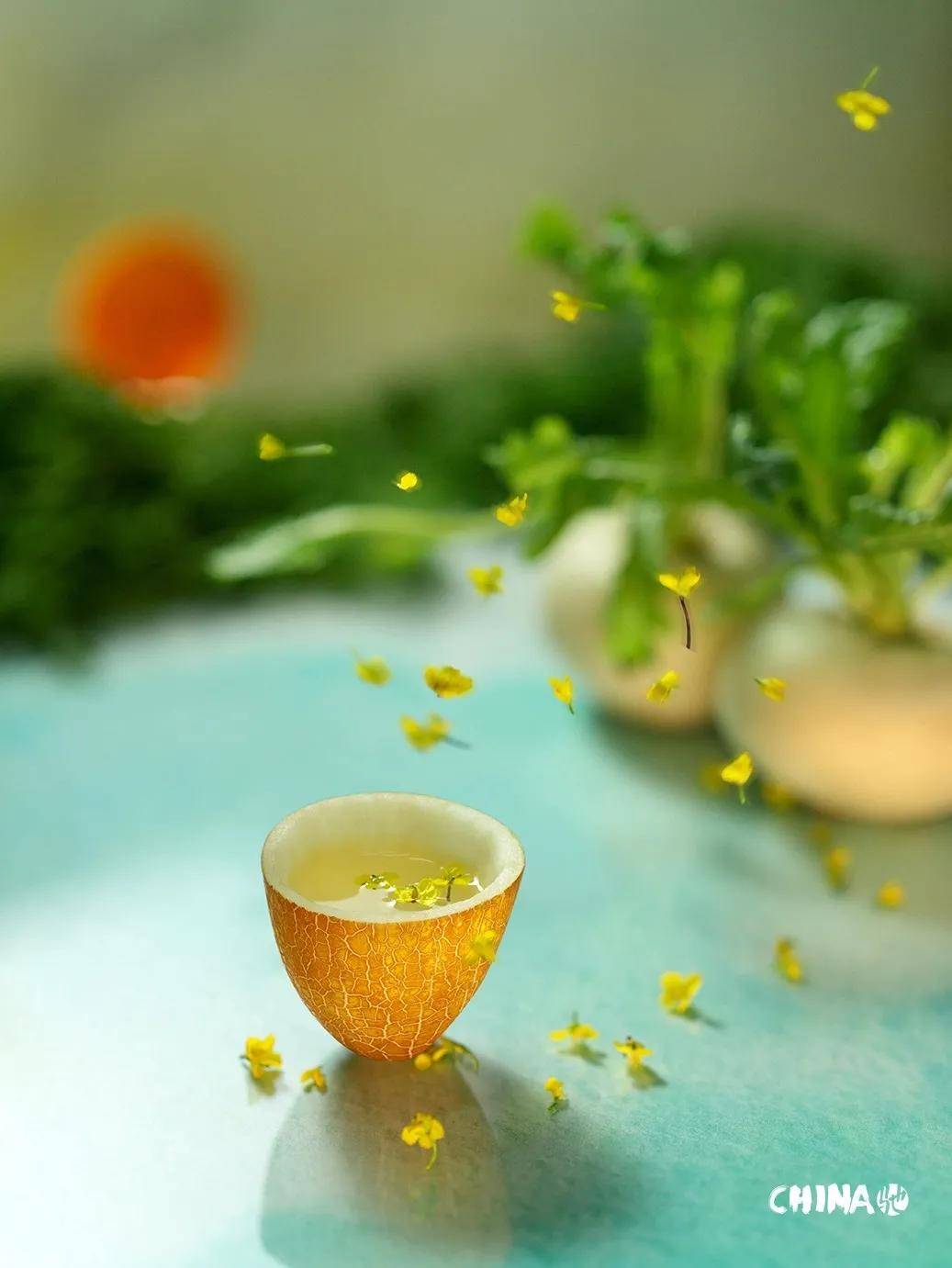 他用蔬菜做出24节气 太有才了 食材