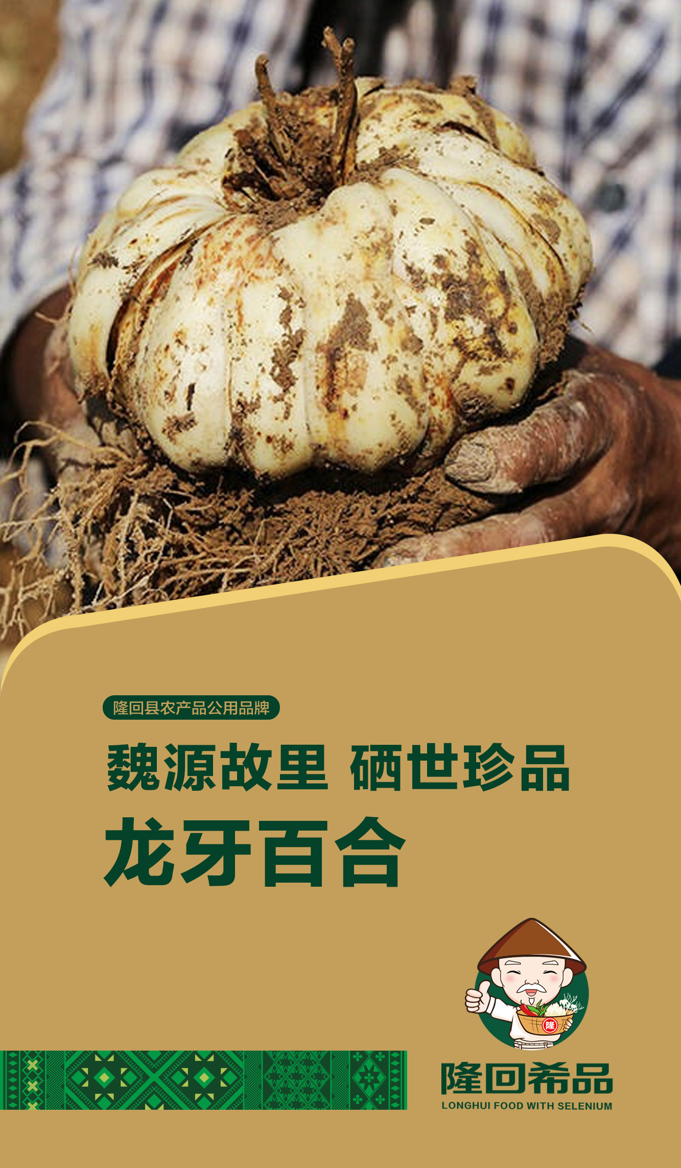 走遍隆回龙牙百合中国国家地理标志产品