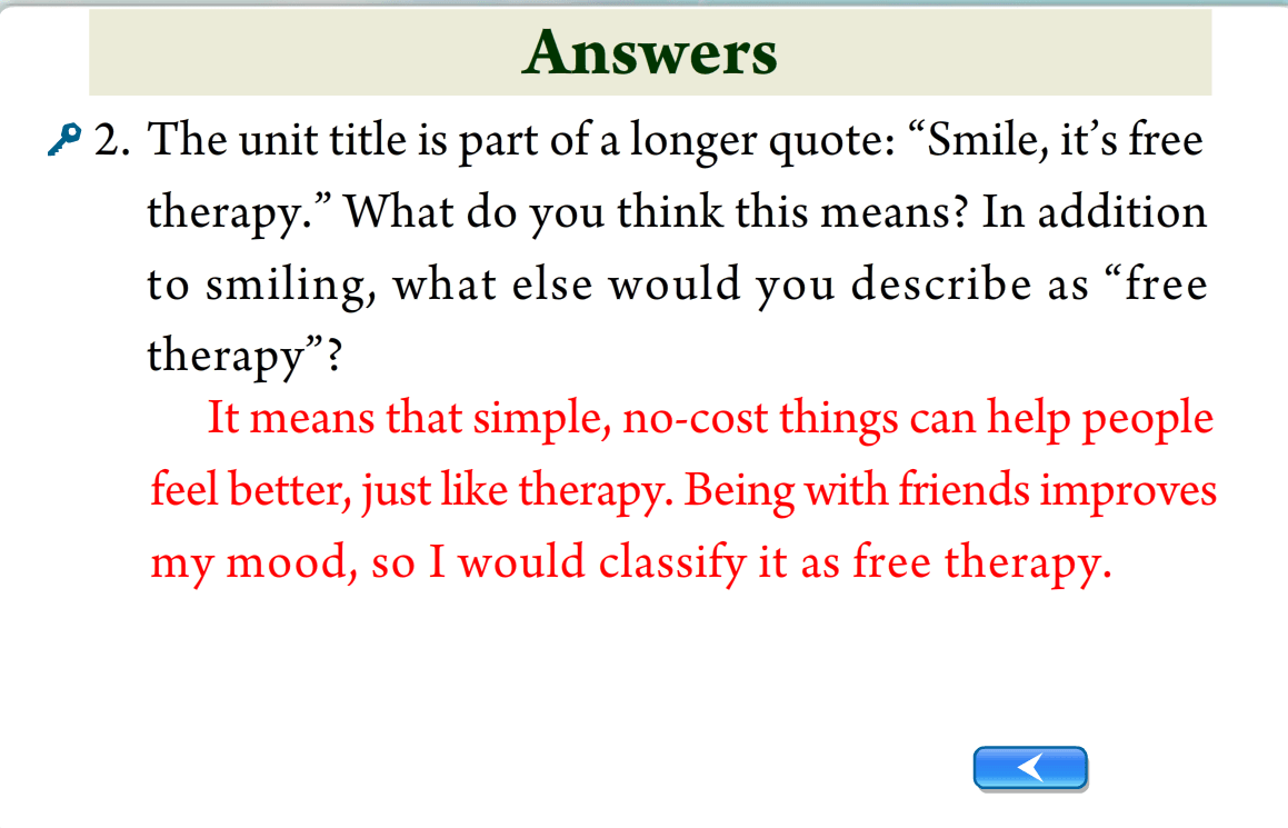 新国标英语专业核心教材视听说教程4张锷课后习题答案解析 民族