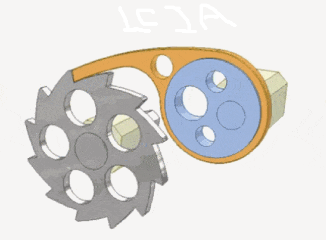 lcia低成本自动化8大机构之棘轮槽轮机构3