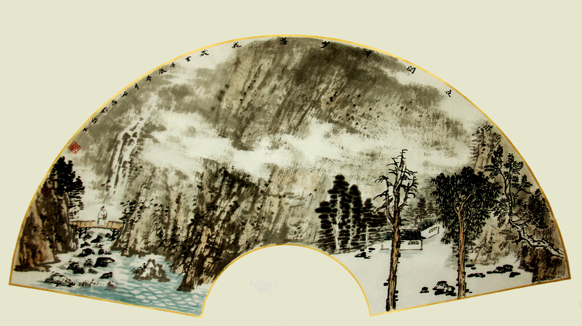 「画作欣赏」拥一份闲情,守一份清静,画家石磊作品欣赏