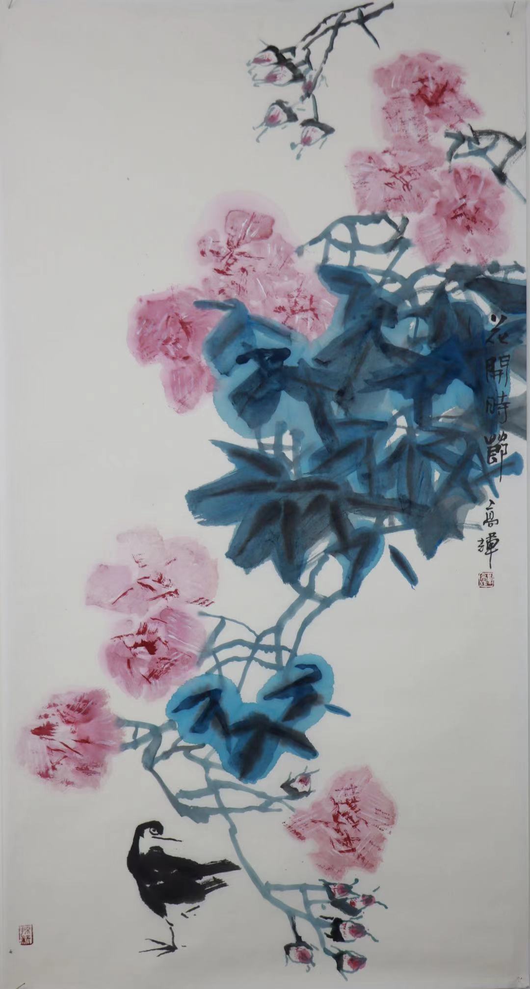 "艺道酬心——画说"黄高辉绘画作品展在西安丝路艺术馆开幕_展览