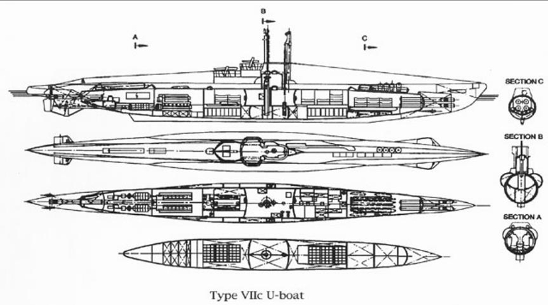 u1206潜艇图片