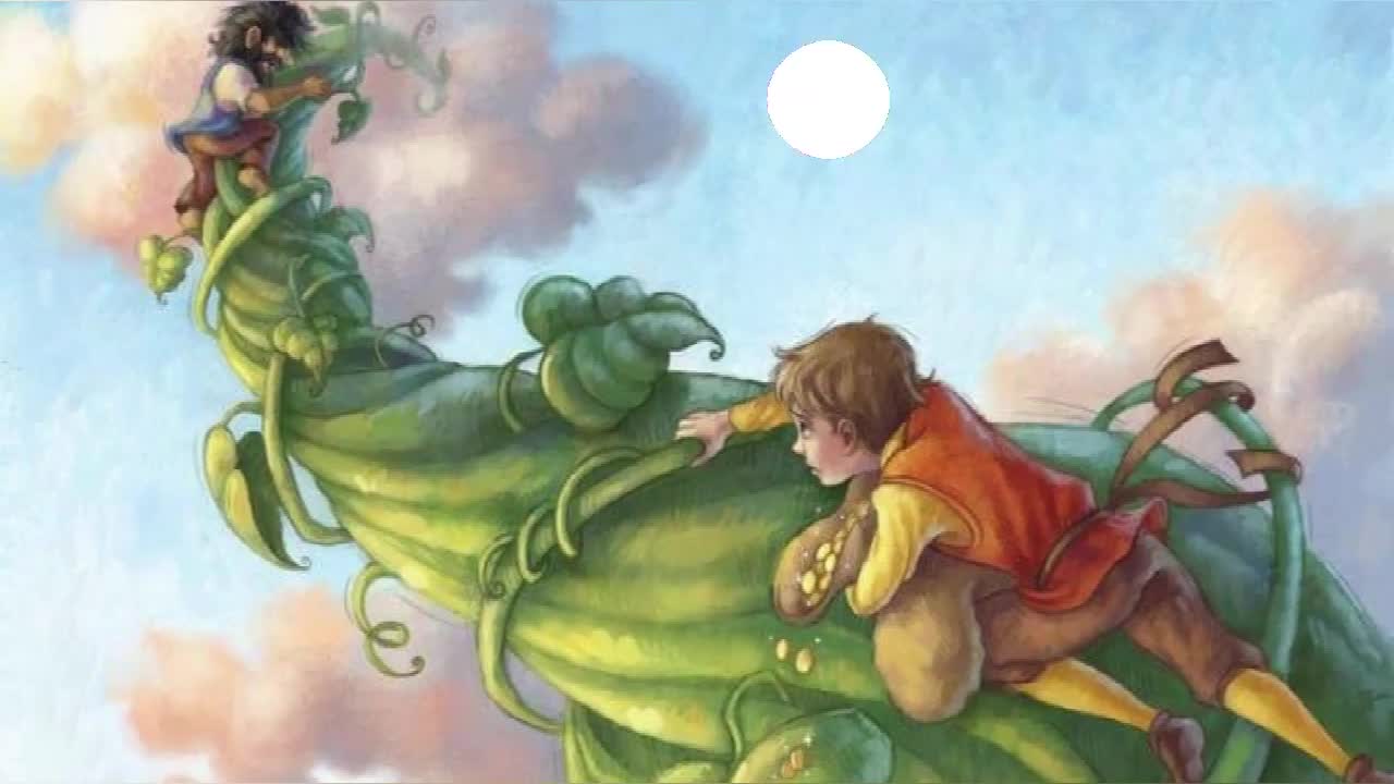 儿童睡前小故事分享杰克和豌豆