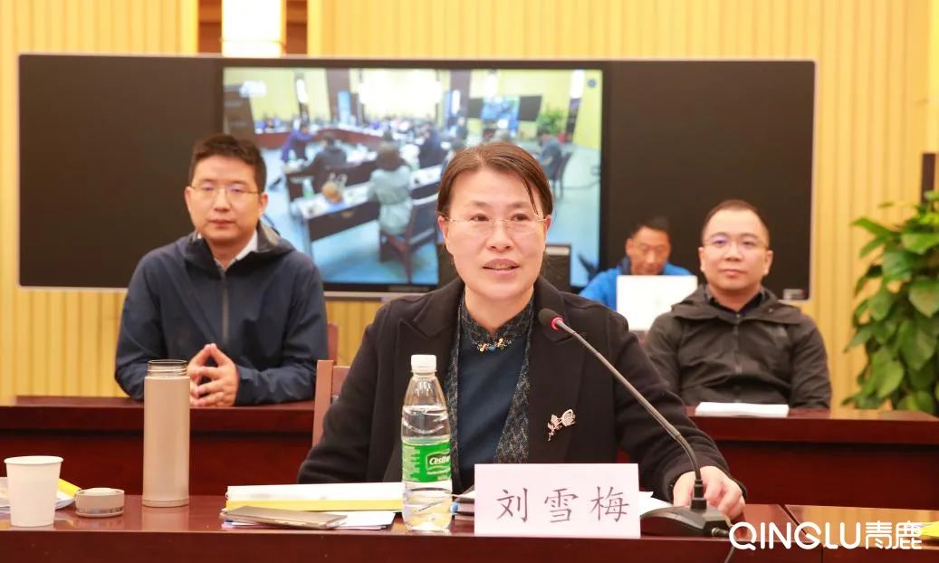 智慧教学管理服务中心主任,华北水利水电大学副校长刘雪梅教授出席