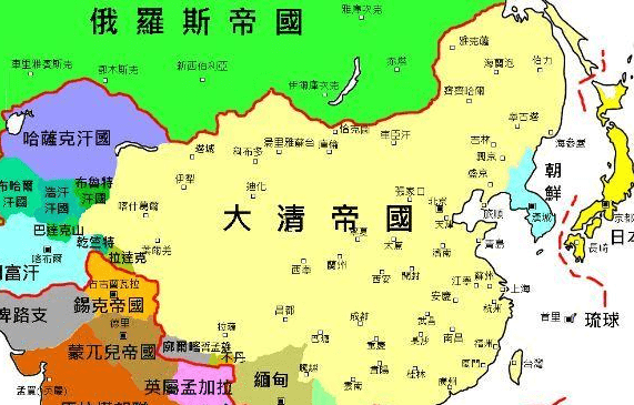 大日本帝国地图图片