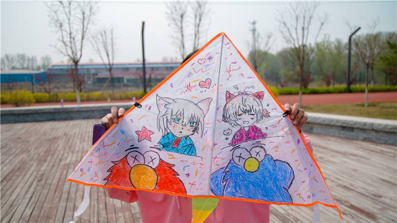 约"绘"春天 只"筝"朝夕|山西新华电脑学校手绘风筝大赛