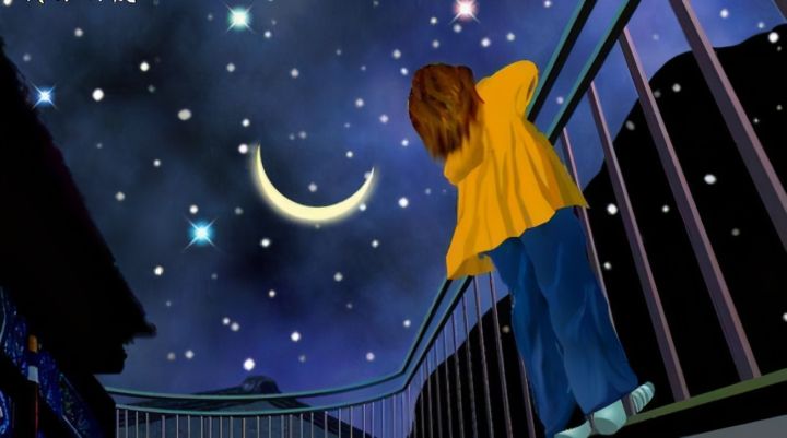 "一闪一闪亮晶晶满天都是小星星",可以抱孩子到窗外,一起对着星星鬃 