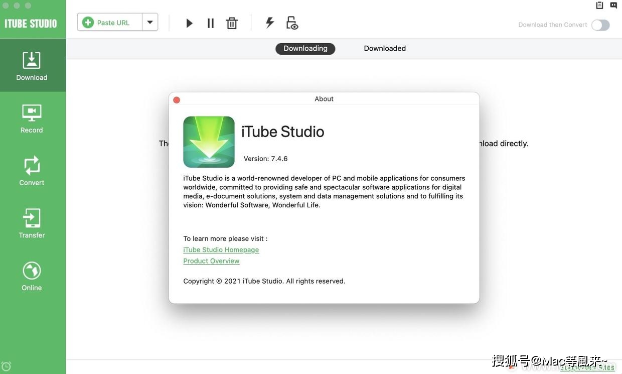 iSkysoft iTube Studio for Mac(YouTube视频下载)_高清