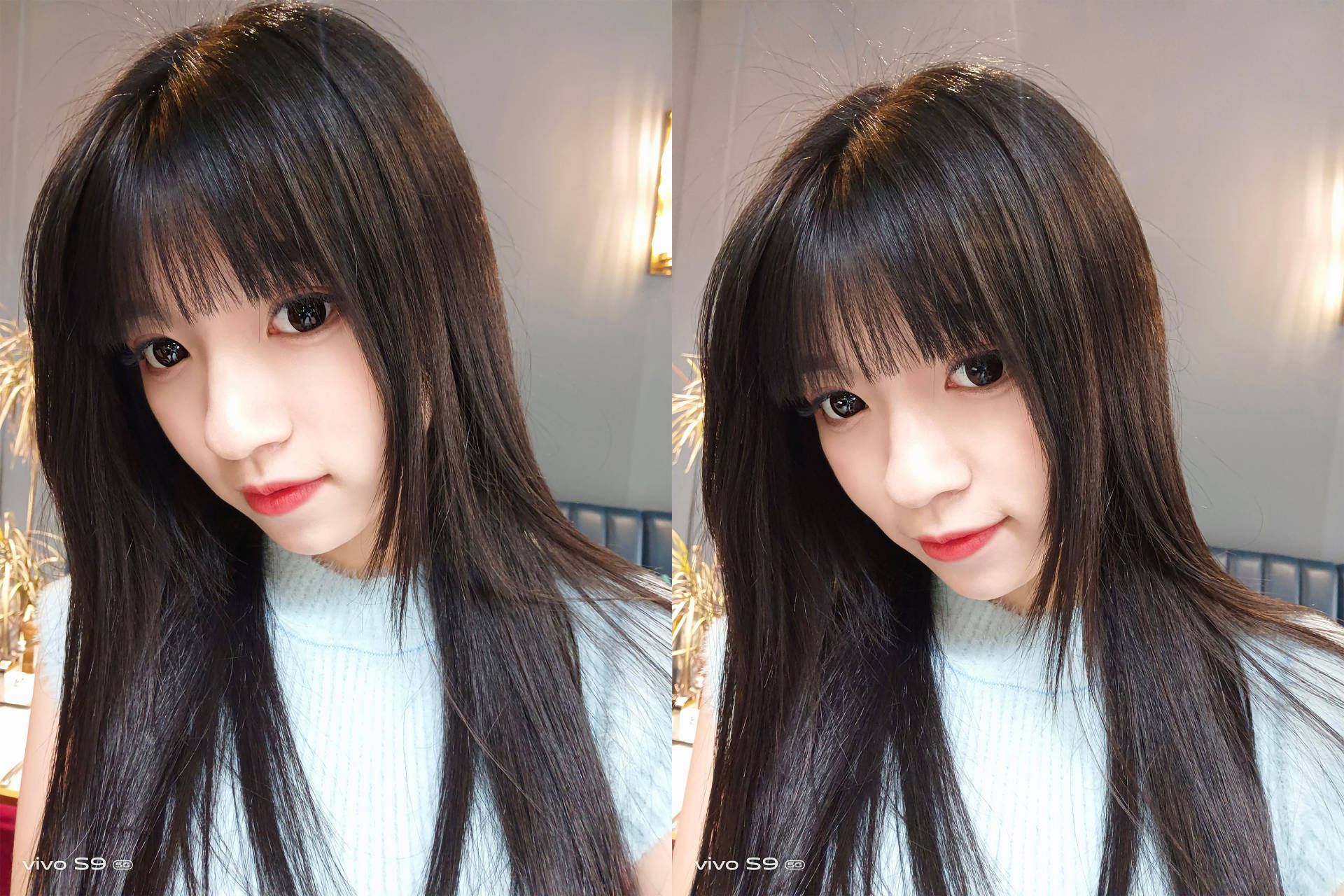 侧脸美颜自拍初体验vivos9再创自拍新高度