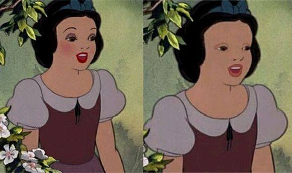 图片[4]-迪士尼公主们卸了妆是啥样？艾莎女王依然美丽，白雪公主有点意外-魔性次元