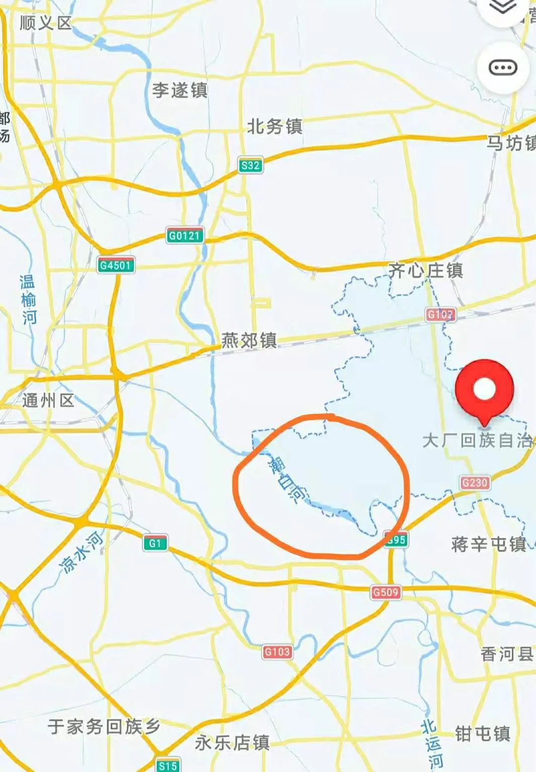 河北大厂位置地图图片