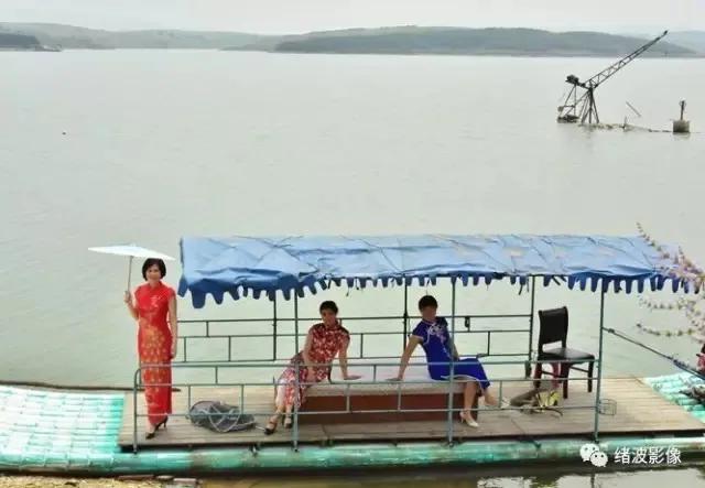 明光跃龙湖：湖光山色，景致宜人，恍若徜徉仙人世界