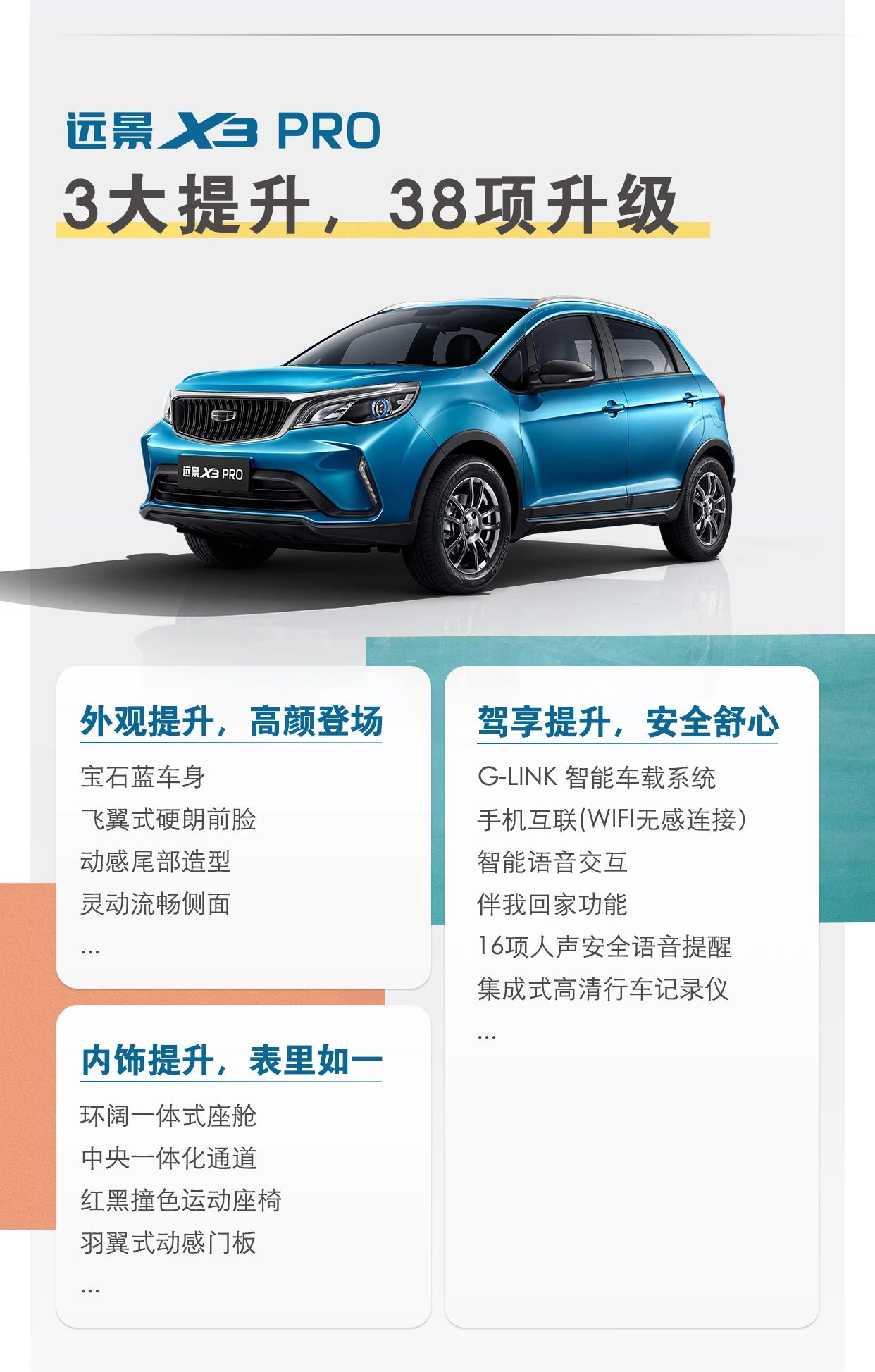 99万元起!远景x3 pro超值来袭