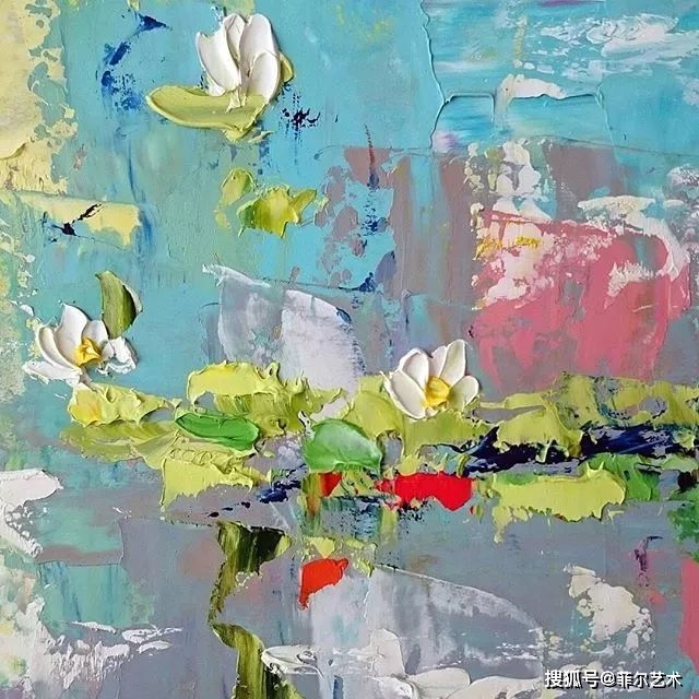 爱沙尼亚画家alena shymchonak笔触大胆,用色干净利落的刀画_颜料