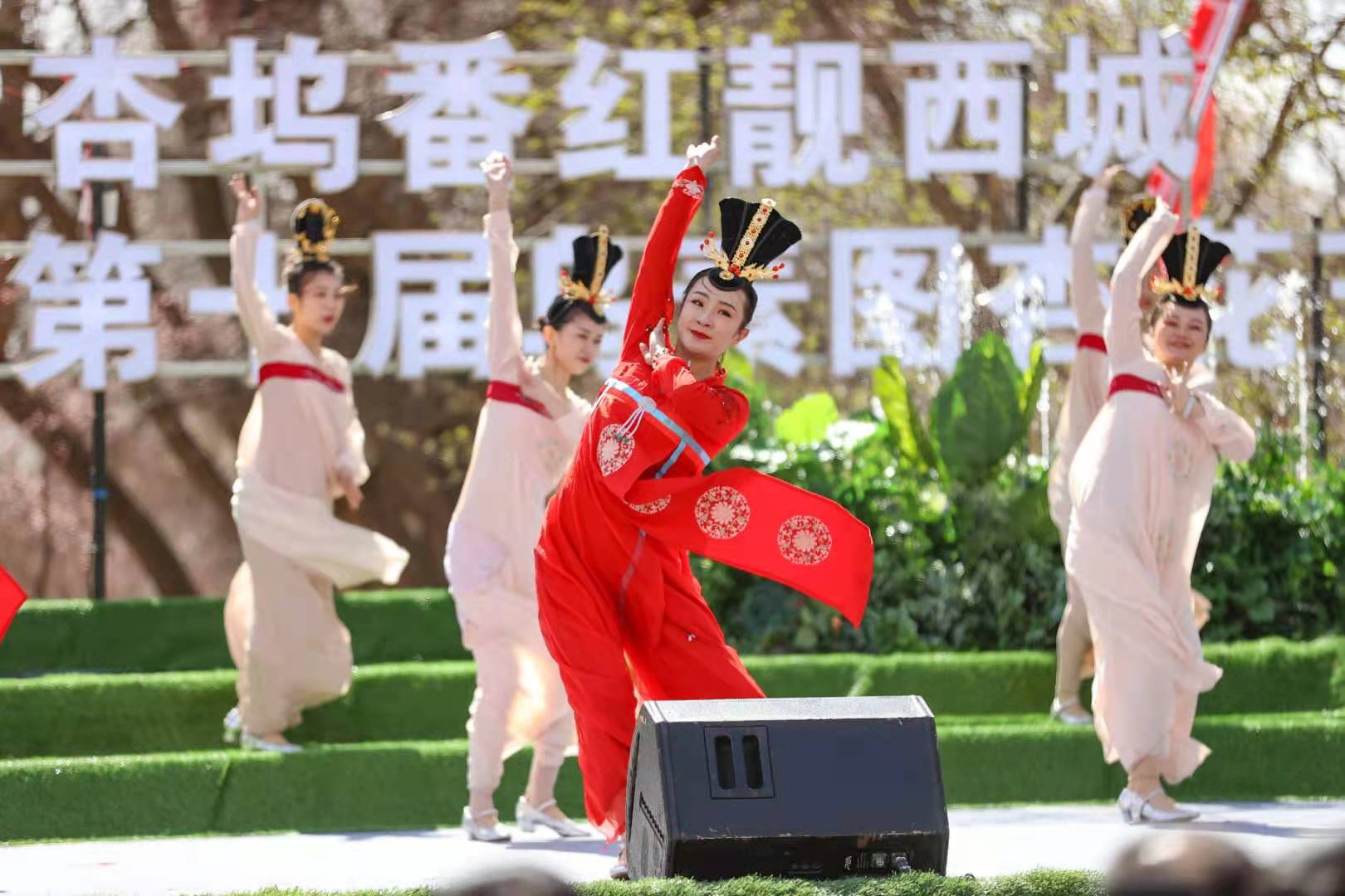 呼和浩特市回民区第十届乌素图杏花节开幕