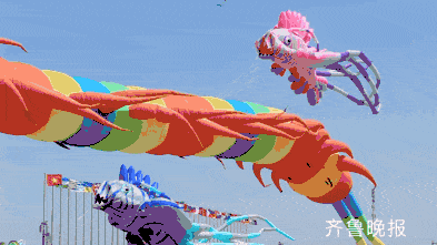 小蝴蝶,小蜜蜂……大家印象中端庄轻盈的这里的风筝不再是风筝可以做