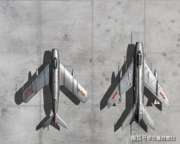 空军全家福，跨越72年战斗机简史，从歼-5到歼-20祖孙四代（上）_米格