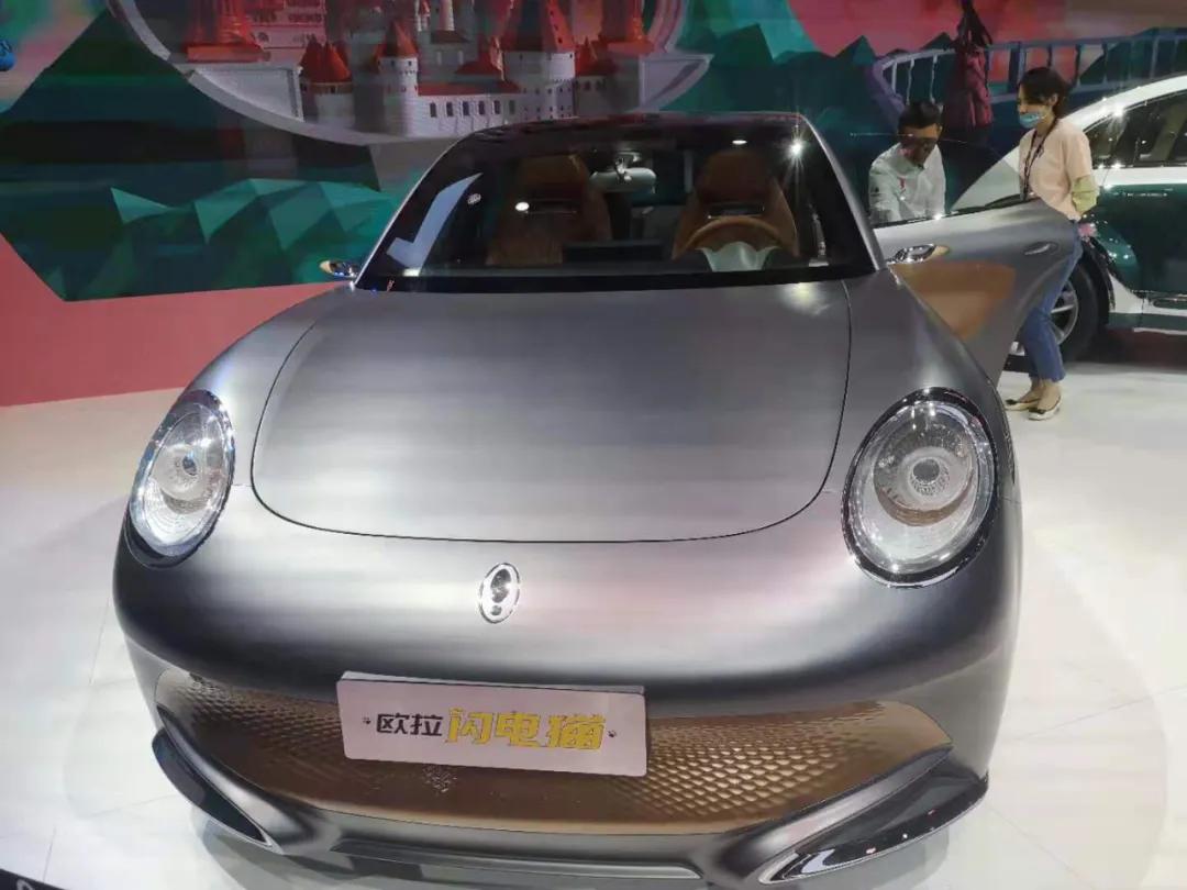 欧拉 闪电猫 上海车展全球首发专为女性打造的超跑 新车