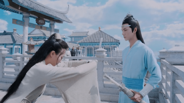 陈情令:绵绵在金陵台为魏无羡仗义执言,蓝忘机为何都没有回礼?