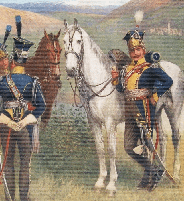 原创欧洲枪骑兵认为马刀强过骑枪的英国人也没逃脱真香定律