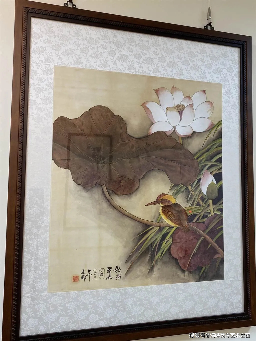 原创台湾知名水墨画家林美龄画展进驻警局"彩墨飞扬"沉淀心灵