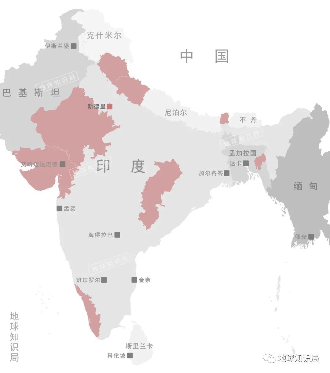 印度2021年人口_印度人口数据分析 全球一半人口挤在1 的角落里(2)