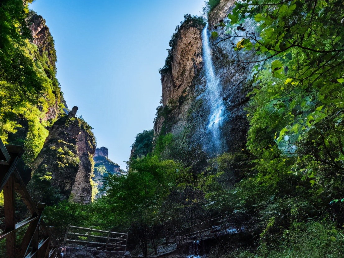 保定山水故事会9景观奇绝野三坡海棠峪的由来