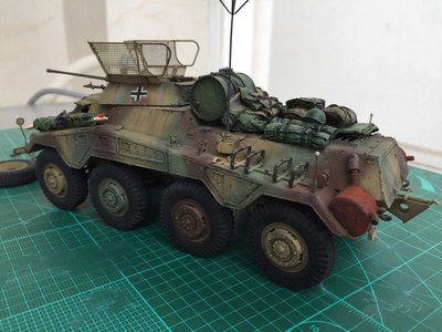 二戰前夕德軍裝甲車家族:比輕型坦克戰鬥力還強_sdkfz