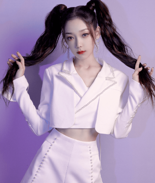 原创硬糖少女双马尾王艺瑾撞脸杨幂nene萌妹刘些宁暴露真实发量