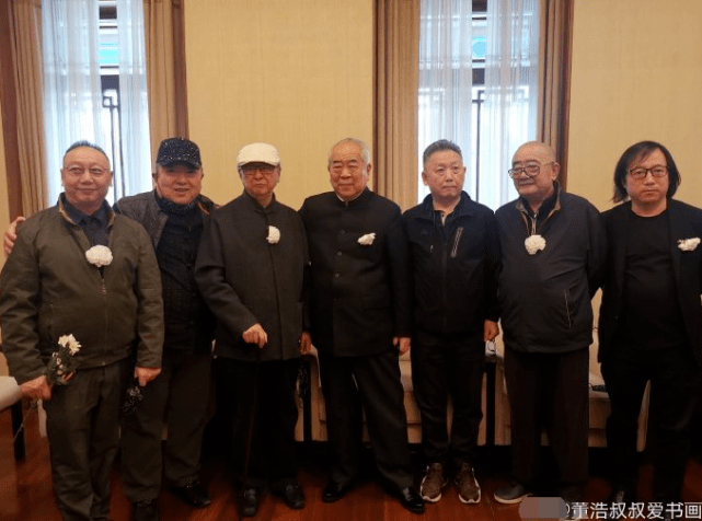 原创著名艺术家李小可去世央视主持人董浩参加告别仪式发文晒照悼念