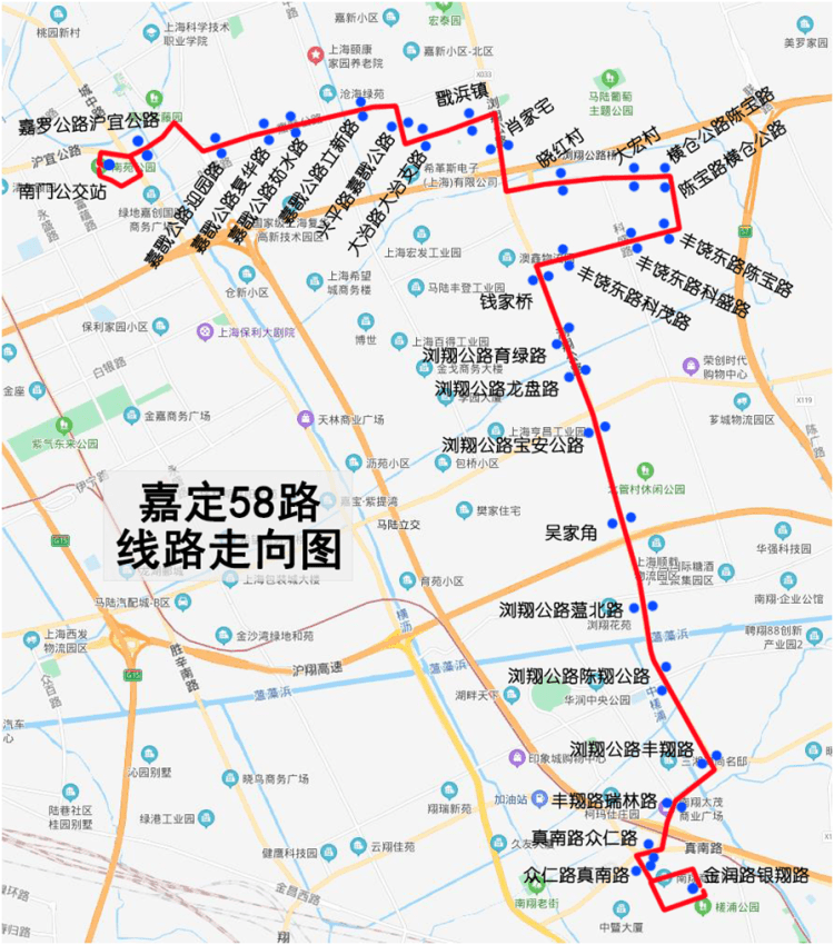 嘉定58路嘉定这2条公交线路将调整!看过来~@嘉定市民朋友们
