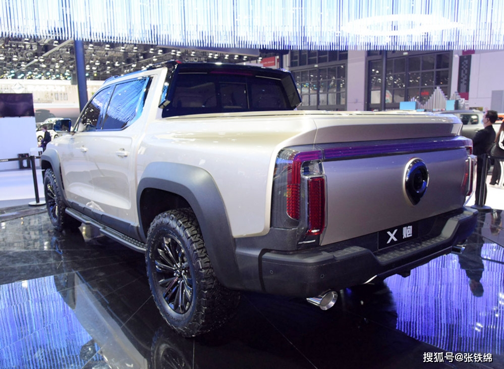 长城首款全尺寸皮卡亮相30t9at四轮独立悬架猛禽坦途彻底失眠了
