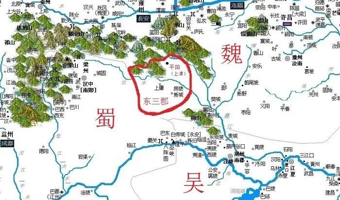 为什么诸葛亮北伐时老走陇西却不进攻东面的上庸和房陵郡