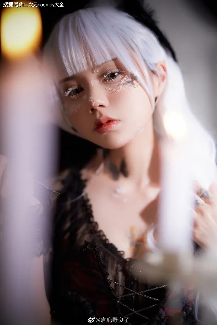 lolita:精致华丽妆容,搭配优雅细腻的身姿,美到目不转睛