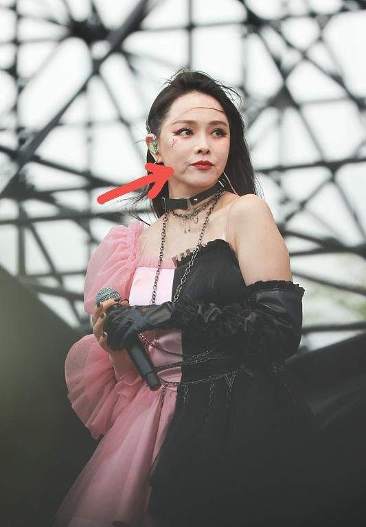 伊能静一家三口罕合体,身材爆肥脸颊下垂