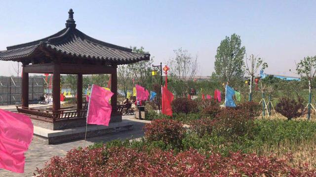 渚河源郊野公园盛大开园 首日迎客万余人