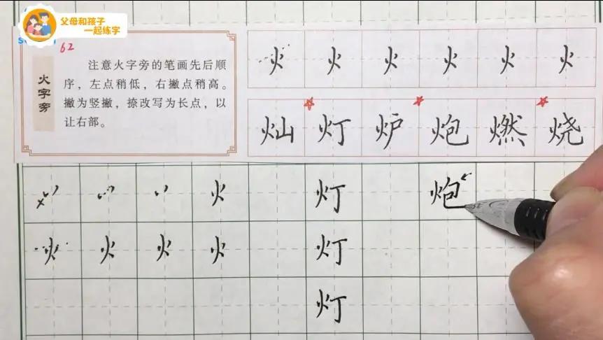 华体会hth体育官网登录硬笔书法教程电子版下载适合想练字的朋友系统的学习汉字的书写插图1