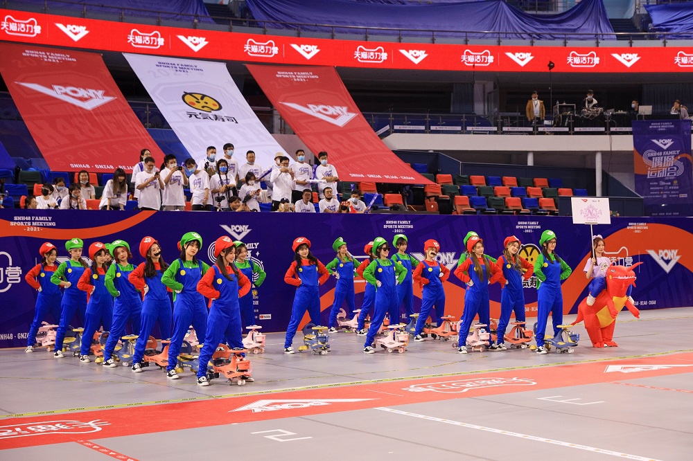 2021年5月1日,snh48 family第三届偶像运动会在久事体育旗忠网球中心