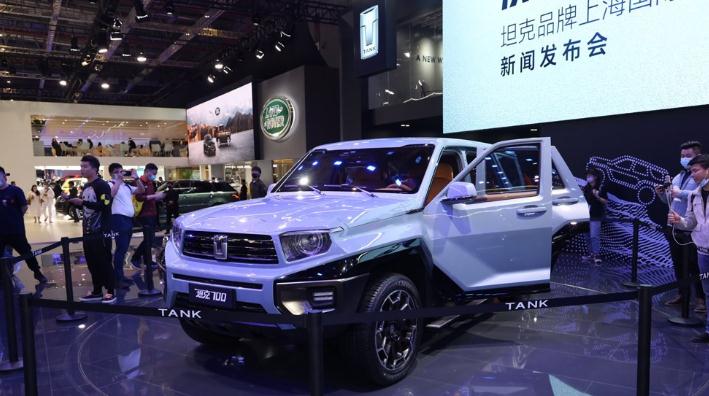 原创长城开挂坦克700800首次曝光大四座内饰堪比迈巴赫