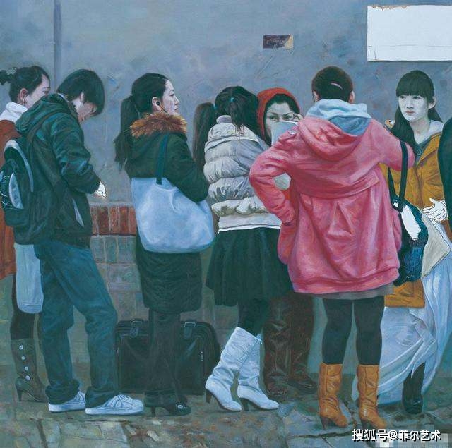 山东师范大学美术学院朱刚教授女性人物油画作品欣赏