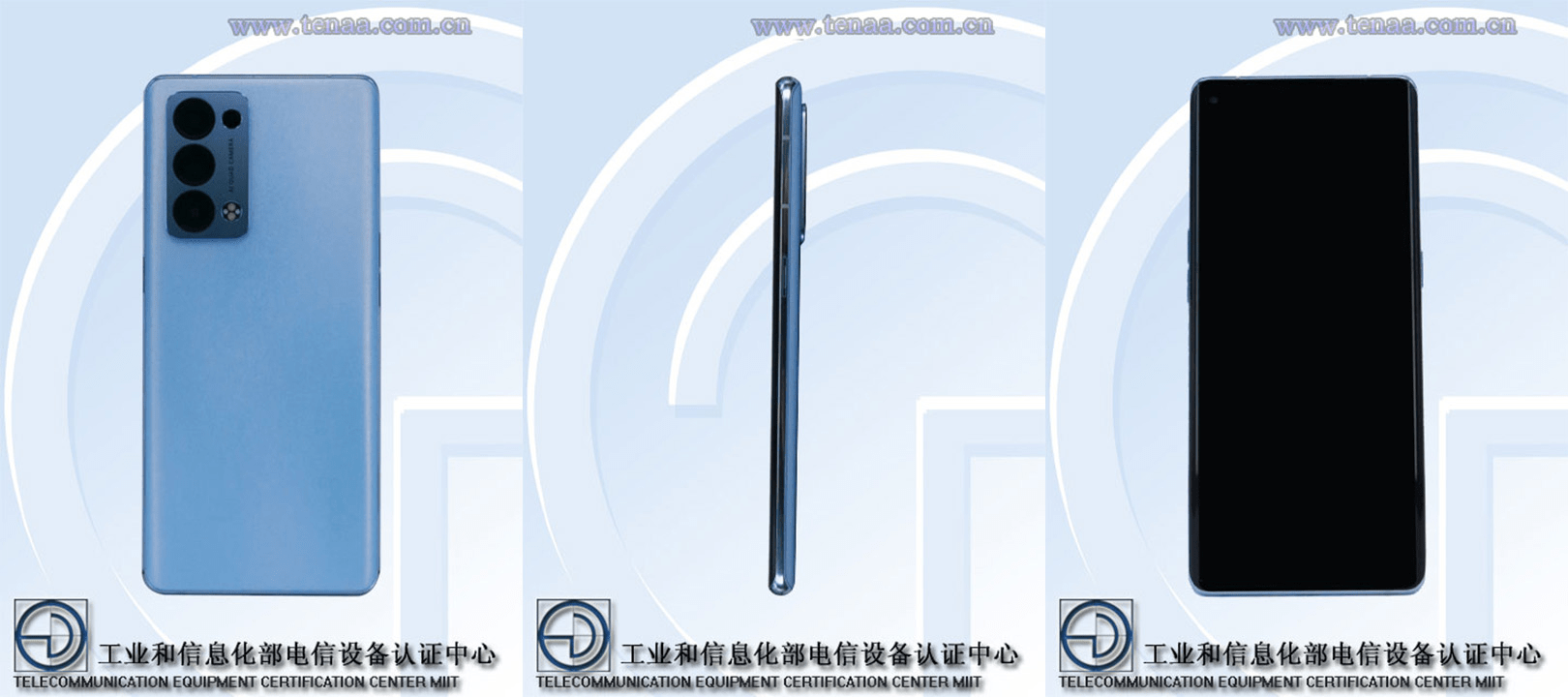 信息|OPPO Reno6 系列入网：处理器全面升级