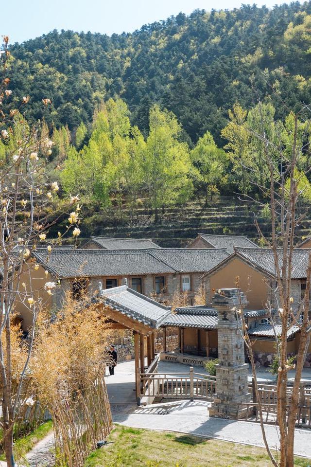 原创松庙民宿太行山里过一段开门见山的生活