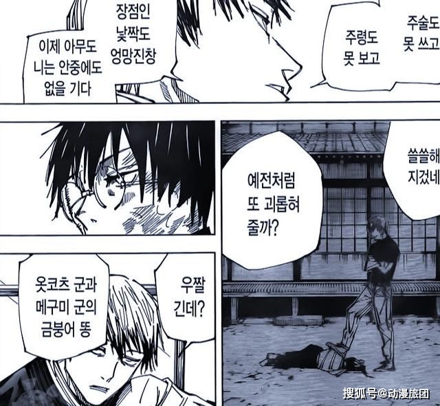 咒术回战 禅院家内战内行 父女间的对决 真希遭到重创又毁容了 真依