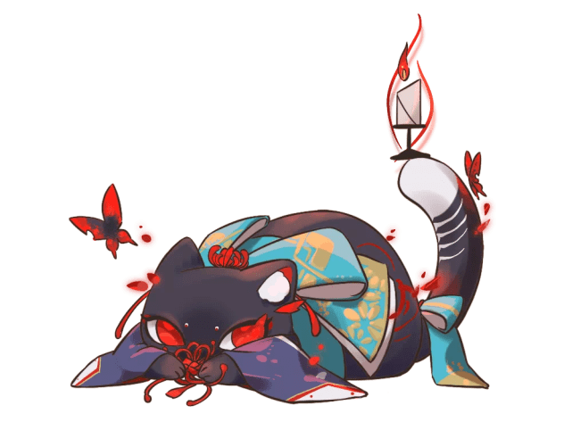 阴阳师大佬画式神猫喊话官方 要被忘川风华录养猫玩法馋哭了 玩家